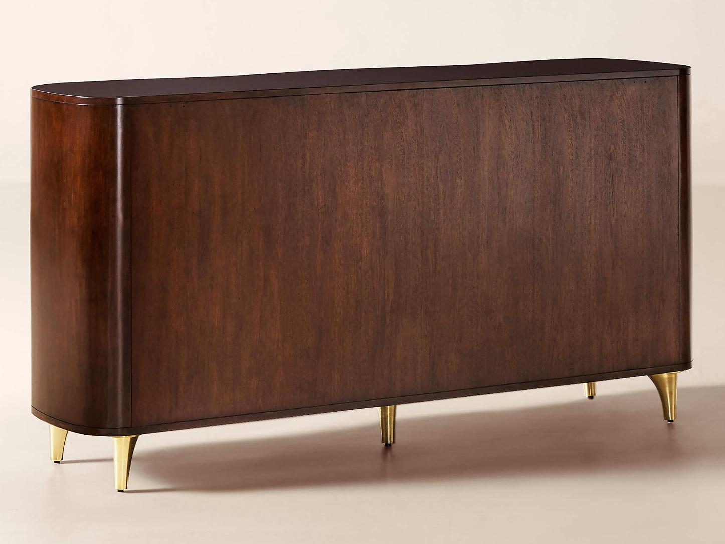 Walnut Wood Cabinet thumbnail 2
